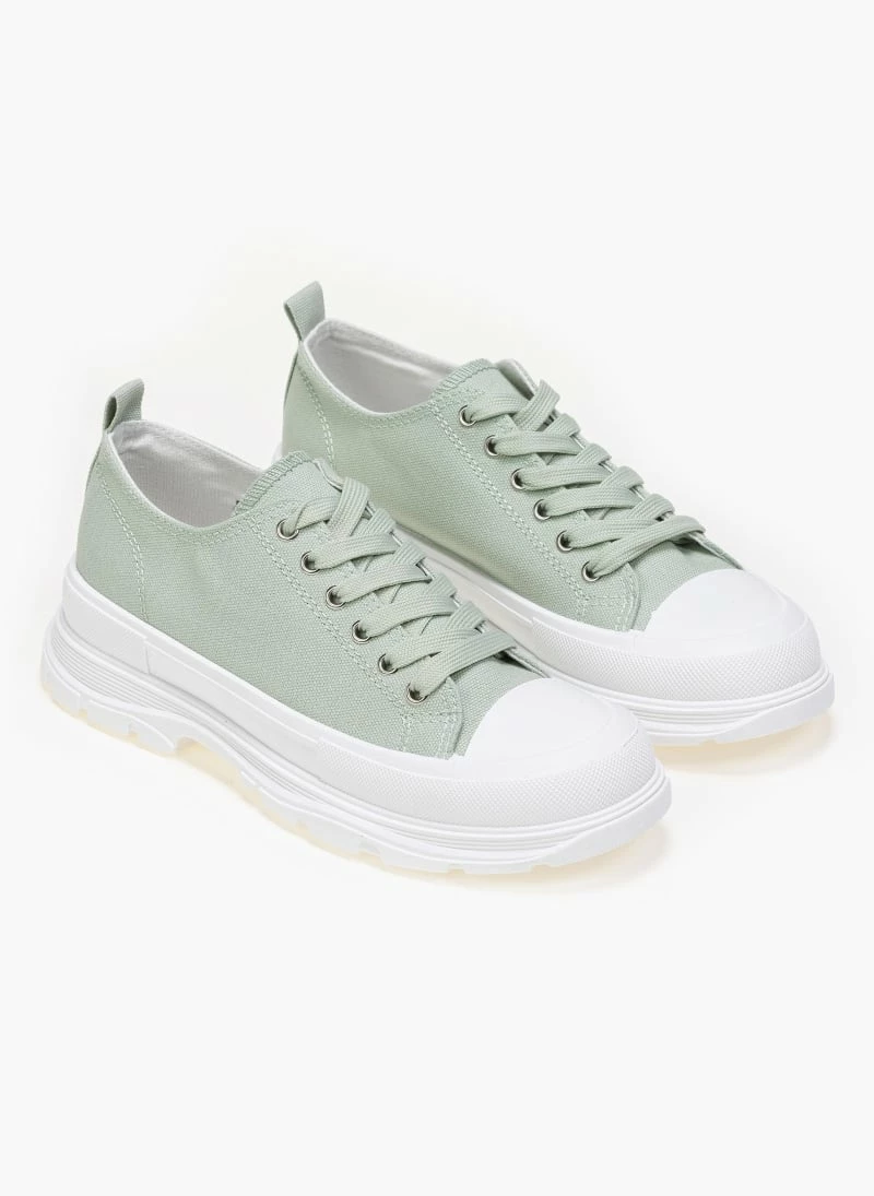 Καλύτερη πώληση 👏 The Fashion Project 👟 Sneakers πάνινα με ιδιαίτερη σόλα - Βεραμάν 👍 4 Καλύτερη πώληση 👏 The Fashion Project 👟 Sneakers πάνινα με ιδιαίτερη σόλα - Βεραμάν 👍 - Image 2