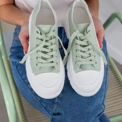 Καλύτερη πώληση 👏 The Fashion Project 👟 Sneakers πάνινα με ιδιαίτερη σόλα - Βεραμάν 👍 15 Καλύτερη πώληση 👏 The Fashion Project 👟 Sneakers πάνινα με ιδιαίτερη σόλα - Βεραμάν 👍 -Sneakers Κατάστημα panina sneakers idiaiteri sola 87913 u8mr