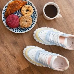 Best Pirce ⭐ The Fashion Project 👟 Sneakers με σχέδιο στη σόλα - Ροζ 😉