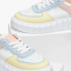 Best Pirce ⭐ The Fashion Project 👟 Sneakers με σχέδιο στη σόλα - Ροζ 😉 -Sneakers Κατάστημα poluxrwma sneakers me sxedio sti sola 95779 mx23