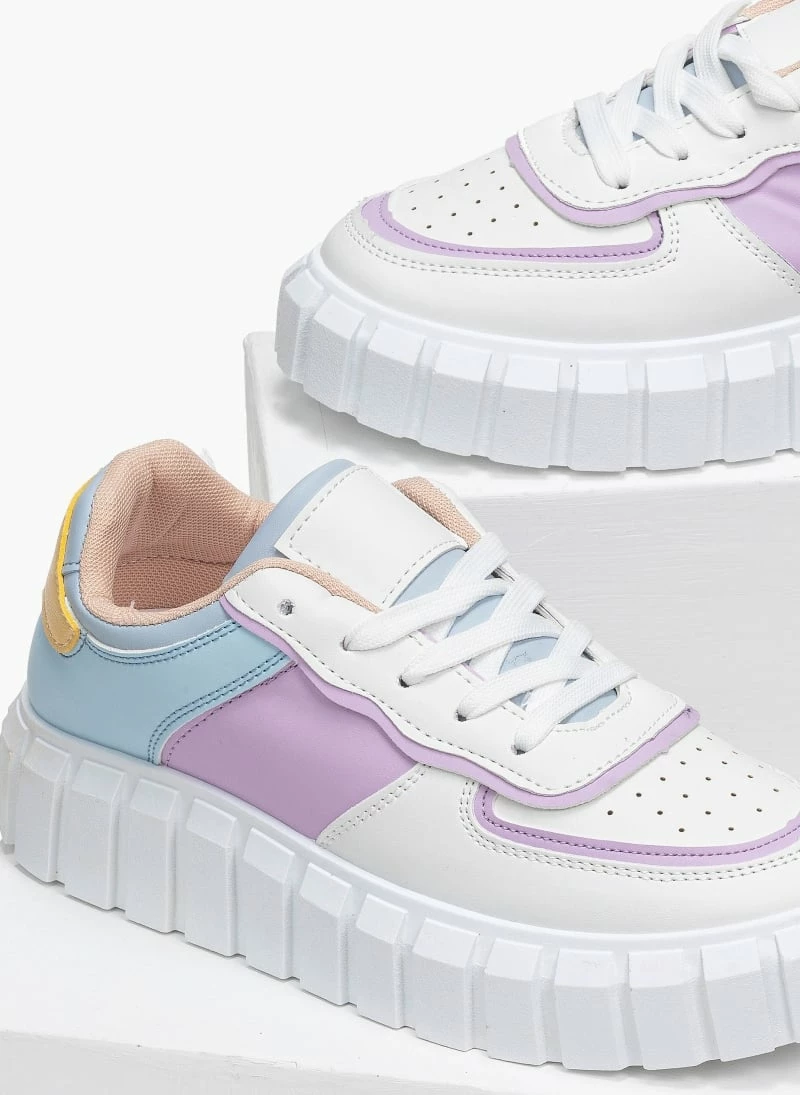 Κουπόνι 🎉 The Fashion Project 👟 Sneakers με σχέδιο στη σόλα - Λιλά 🔥 4 Κουπόνι 🎉 The Fashion Project 👟 Sneakers με σχέδιο στη σόλα - Λιλά 🔥 - Image 2