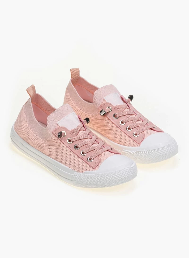 Συμφωνίες ❤️ The Fashion Project 👟 Sneakers Slip On - Ροζ 🛒 4 Συμφωνίες ❤️ The Fashion Project 👟 Sneakers Slip On - Ροζ 🛒 - Image 2