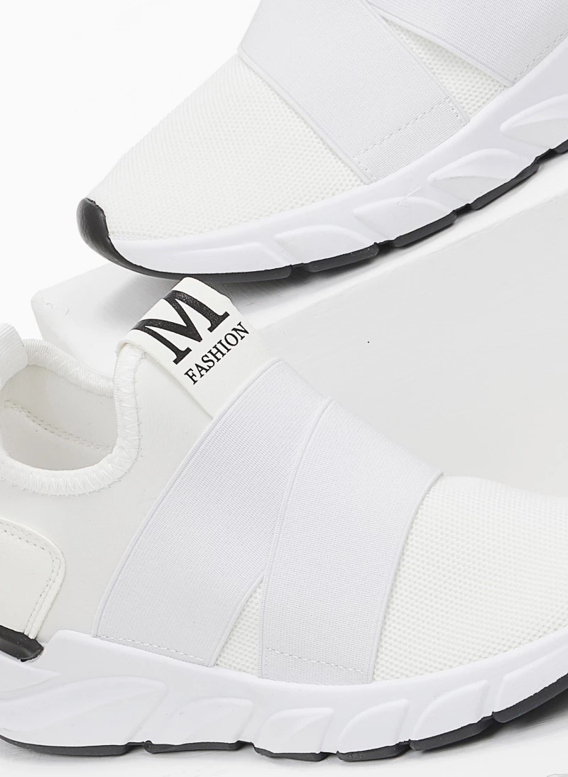 Εξοδος 🎉 The Fashion Project 👟 Sneakers Slip On με λάστιχα - Λευκό ❤️ 8 Εξοδος 🎉 The Fashion Project 👟 Sneakers Slip On με λάστιχα - Λευκό ❤️ - Image 6