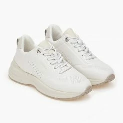 Τοπ 10 🛒 CARMELA 👟 Sneaker δερμάτινα με διάτρητο σχέδιο 68439 - Λευκό ⭐ -Sneakers Κατάστημα sneaker dermatina me diatrito sxedio 68439 100710 iys6