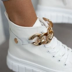 Καλύτερες κριτικές για 🥰 The Fashion Project 👟 Sneakers μποτάκια με αλυσίδα - Λευκό ⭐ -Sneakers Κατάστημα sneaker mpotakia me alusida 99950 dmwd