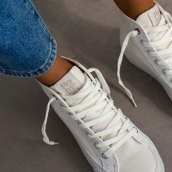 Καλύτερη πώληση 🔥 Sneaker μποτάκια πάνινα Refresh 79091 - Λευκό 🔔 -Sneakers Κατάστημα sneaker mpotakia panina refresh 79091 100703 yk8i