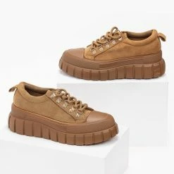 Συμφωνίες ⌛ The Fashion Project 👟 Sneakers Chunky Suede - Πούρο 🎉 11 Συμφωνίες ⌛ The Fashion Project 👟 Sneakers Chunky Suede - Πούρο 🎉 -Sneakers Κατάστημα sneakers apo suede me chunky sola 98897 9l9b