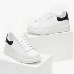 Πολύ καλή προσφορά 🛒 The Fashion Project 👟 Sneakers Basic με κορδόνια - Λευκό/Μαύρο ⌛ 9 Πολύ καλή προσφορά 🛒 The Fashion Project 👟 Sneakers Basic με κορδόνια - Λευκό/Μαύρο ⌛ -Sneakers Κατάστημα sneakers basic me kordonia 106056 lgyi