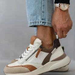 Η καλύτερη συμφωνία 🧨 Sneakers δερμάτινα CARMELA 160001 - Πάγου ⭐ -Sneakers Κατάστημα sneakers dermaina carmela 160001 106182 m43w