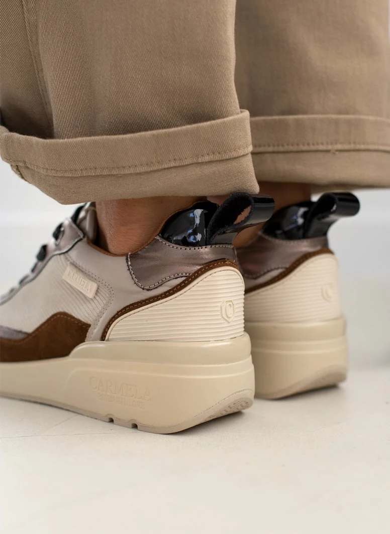 Αγορά 👍 Sneakers δερμάτινα CARMELA 160263 - Πάγου 🎁 8 Αγορά 👍 Sneakers δερμάτινα CARMELA 160263 - Πάγου 🎁 - Image 6