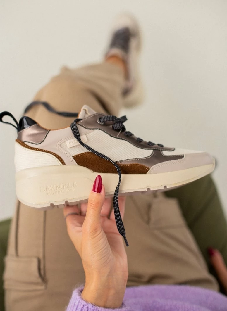 Αγορά 👍 Sneakers δερμάτινα CARMELA 160263 - Πάγου 🎁 6 Αγορά 👍 Sneakers δερμάτινα CARMELA 160263 - Πάγου 🎁 - Image 4