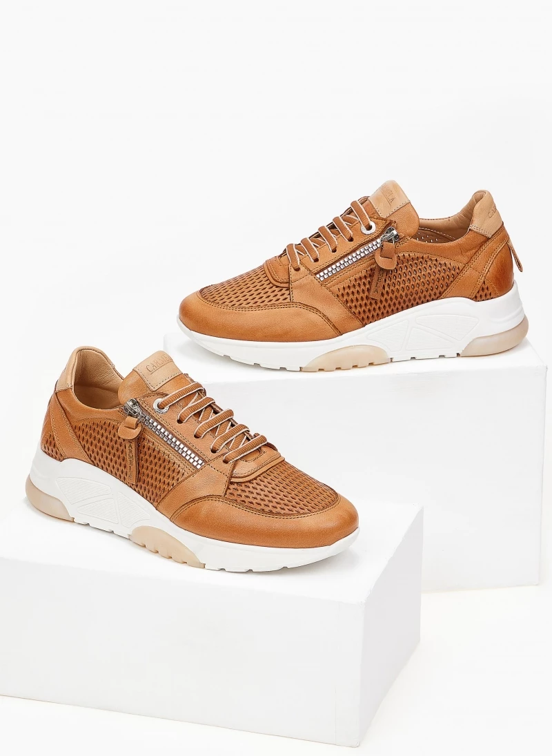 Η καλύτερη συμφωνία 🥰 CARMELA 👟 Sneakers δερμάτινα με διάτρητο σχέδιο 68247 - Κάμελ 🔥 5 Η καλύτερη συμφωνία 🥰 CARMELA 👟 Sneakers δερμάτινα με διάτρητο σχέδιο 68247 - Κάμελ 🔥 - Image 3