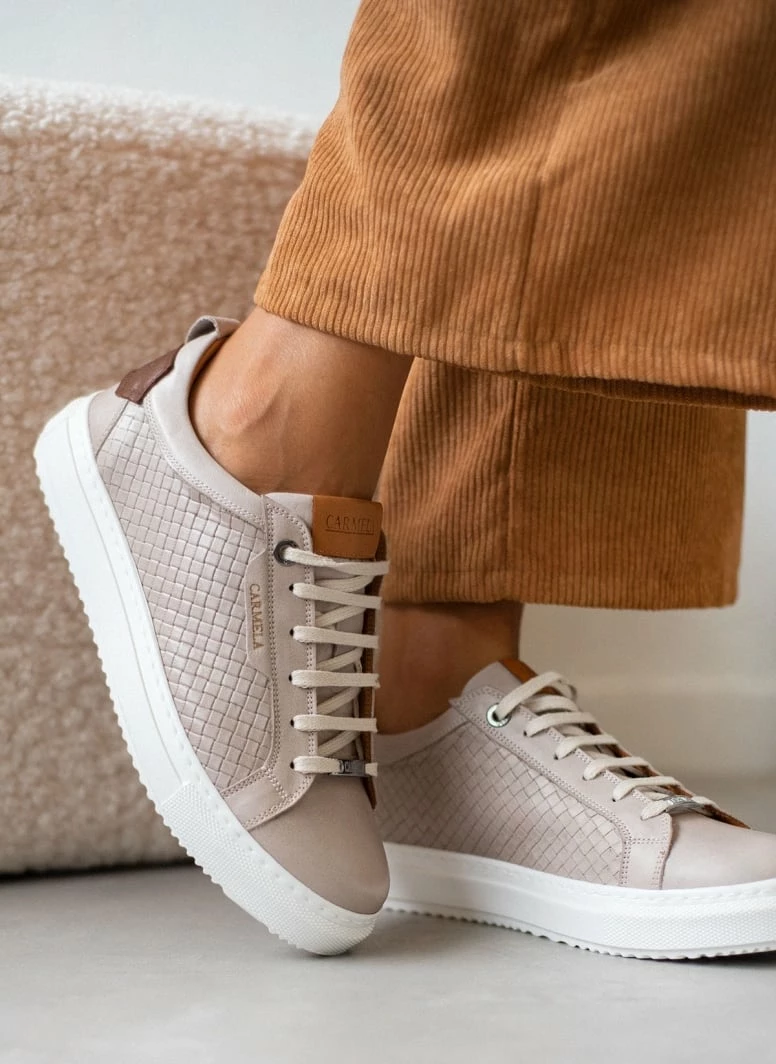 ΧΟΝΔΡΙΚΟ ΕΜΠΟΡΙΟ ✨ Sneakers δερμάτινα με Pattern CARMELA 160214 - Πάγου 🧨 3 ΧΟΝΔΡΙΚΟ ΕΜΠΟΡΙΟ ✨ Sneakers δερμάτινα με Pattern CARMELA 160214 - Πάγου 🧨