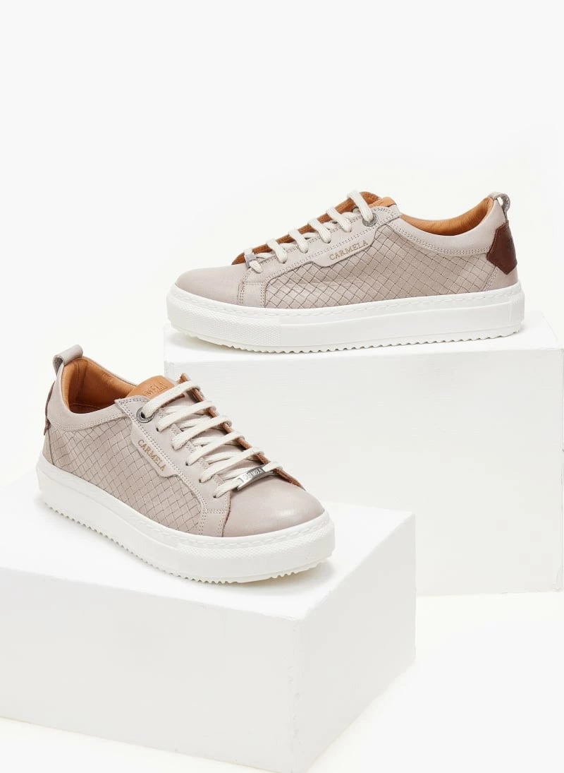 ΧΟΝΔΡΙΚΟ ΕΜΠΟΡΙΟ ✨ Sneakers δερμάτινα με Pattern CARMELA 160214 - Πάγου 🧨 5 ΧΟΝΔΡΙΚΟ ΕΜΠΟΡΙΟ ✨ Sneakers δερμάτινα με Pattern CARMELA 160214 - Πάγου 🧨 - Image 3