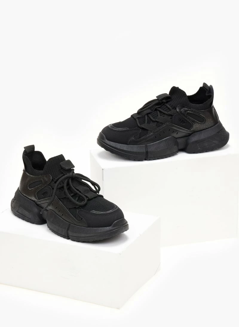 Τοπ 10 ⌛ The Fashion Project 👟 Sneakers Slip On με Chunky σόλα - Μαύρο ⌛ 8 Τοπ 10 ⌛ The Fashion Project 👟 Sneakers Slip On με Chunky σόλα - Μαύρο ⌛ - Image 6