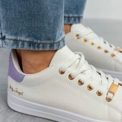 Νέος 👍 The Fashion Project 👟 Sneakers με μεταλλικές λεπτομέρειες - Λιλά 🎉 -Sneakers Κατάστημα sneakers kroko me metallikes leptomereies 101508 z2nk