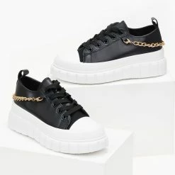 Best Pirce 😀 The Fashion Project 👟 Sneakers με αλυσίδα - Μαύρο 😀 13 Best Pirce 😀 The Fashion Project 👟 Sneakers με αλυσίδα - Μαύρο 😀 -Sneakers Κατάστημα sneakers me alusida 99757 v0vb