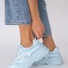 Φτηνός 😀 The Fashion Project 👟 Sneakers Chunky με διάτρητο ύφασμα - Γαλάζιο 🌟