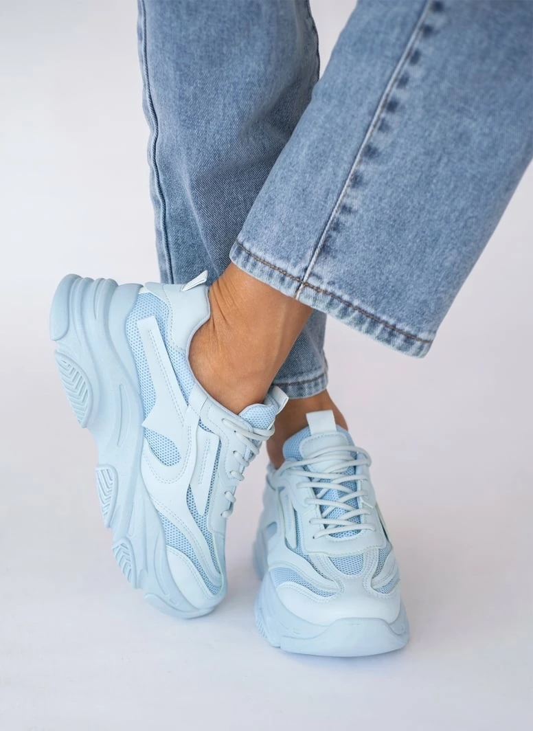 Φτηνός 😀 The Fashion Project 👟 Sneakers Chunky με διάτρητο ύφασμα - Γαλάζιο 🌟 9 Φτηνός 😀 The Fashion Project 👟 Sneakers Chunky με διάτρητο ύφασμα - Γαλάζιο 🌟 - Image 7