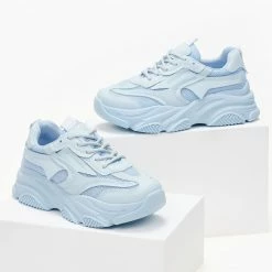 Φτηνός 😀 The Fashion Project 👟 Sneakers Chunky με διάτρητο ύφασμα - Γαλάζιο 🌟 13 Φτηνός 😀 The Fashion Project 👟 Sneakers Chunky με διάτρητο ύφασμα - Γαλάζιο 🌟 -Sneakers Κατάστημα sneakers me chunky sola kai diatrito ufasma 101484 yw1z
