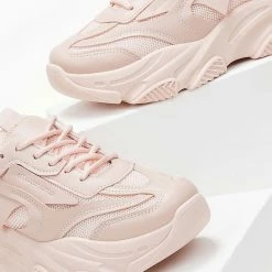 Best Pirce ✨ The Fashion Project 👟 Sneakers Chunky με διάτρητο ύφασμα - Σομόν 👍 -Sneakers Κατάστημα sneakers me chunky sola kai diatrito ufasma 101485 3vke