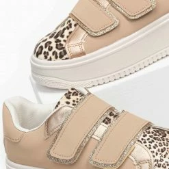 Φτηνός ✨ The Fashion Project 👟 Sneakers με διπλή σόλα και Glitter - Πούρο 🌟 -Sneakers Κατάστημα sneakers me dipli sola kai glitter 95332 kap5