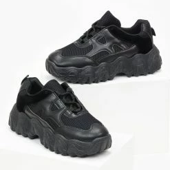 Προϋπολογισμός ✔️ The Fashion Project 👟 Sneakers Chunky - Μαύρο 🧨 -Sneakers Κατάστημα sneakers me dixrwmia 99871 58ke