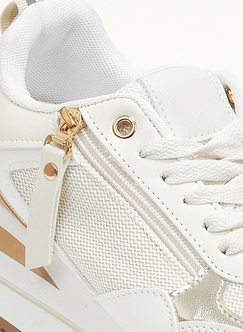 Κουπόνι ⌛ The Fashion Project 👟 Sneakers με φερμουάρ - Μπεζ 🎉 5 Κουπόνι ⌛ The Fashion Project 👟 Sneakers με φερμουάρ - Μπεζ 🎉 - Image 3