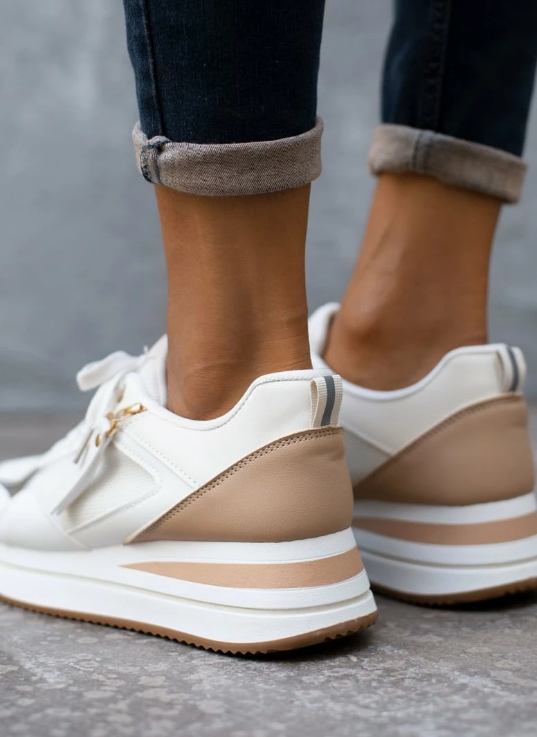 Κουπόνι ⌛ The Fashion Project 👟 Sneakers με φερμουάρ - Μπεζ 🎉 6 Κουπόνι ⌛ The Fashion Project 👟 Sneakers με φερμουάρ - Μπεζ 🎉 - Image 4