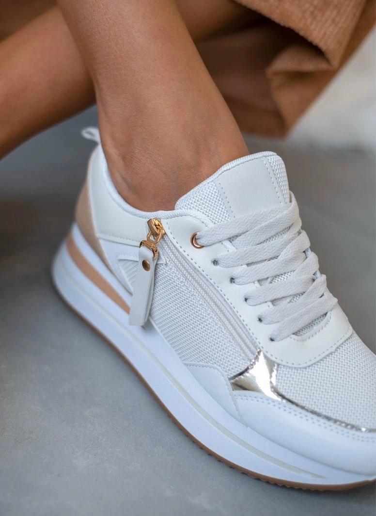 Κουπόνι ⌛ The Fashion Project 👟 Sneakers με φερμουάρ - Μπεζ 🎉 10 Κουπόνι ⌛ The Fashion Project 👟 Sneakers με φερμουάρ - Μπεζ 🎉 - Image 8