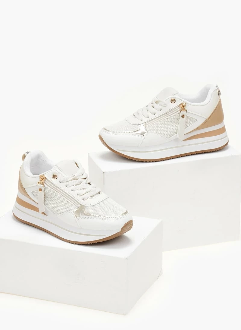 Κουπόνι ⌛ The Fashion Project 👟 Sneakers με φερμουάρ - Μπεζ 🎉 7 Κουπόνι ⌛ The Fashion Project 👟 Sneakers με φερμουάρ - Μπεζ 🎉 - Image 5