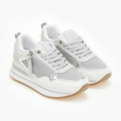 ΧΟΝΔΡΙΚΟ ΕΜΠΟΡΙΟ 🎁 The Fashion Project 👟 Sneakers με φερμουάρ - Γκρι ✨ -Sneakers Κατάστημα sneakers me fermouar 106074 o9t0