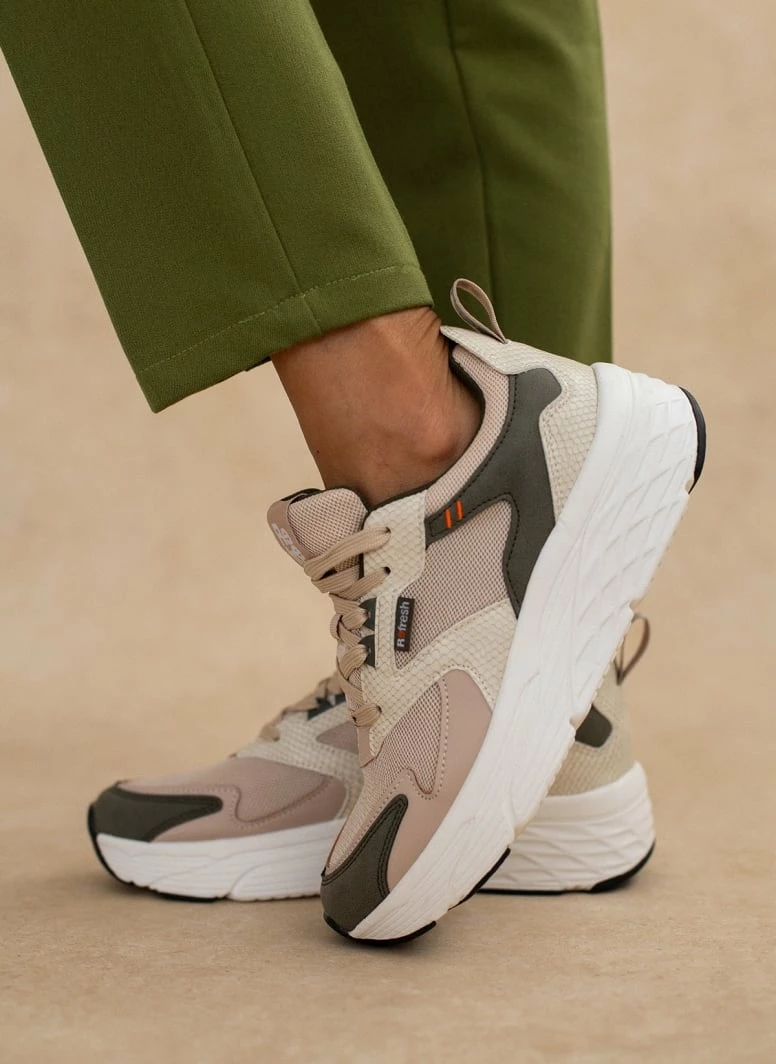 Κουπόνι 🥰 Sneakers με λεπτομέρεια Pattern REFRESH 170129 - Μπεζ 🛒 3 Κουπόνι 🥰 Sneakers με λεπτομέρεια Pattern REFRESH 170129 - Μπεζ 🛒