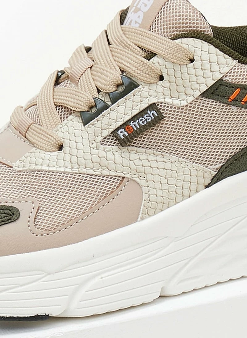 Κουπόνι 🥰 Sneakers με λεπτομέρεια Pattern REFRESH 170129 - Μπεζ 🛒 8 Κουπόνι 🥰 Sneakers με λεπτομέρεια Pattern REFRESH 170129 - Μπεζ 🛒 - Image 6