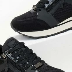 Πολύ καλή προσφορά 😀 Xti Footwear 👟 Sneakers με λοξό φερμουάρ Xti 140017 - Μαύρο 👍 -Sneakers Κατάστημα sneakers me lokso fermouar xti 140017 106390 6aks