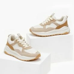 Καλύτερες κριτικές για 🔥 The Fashion Project 👟 Sneakers με μεταλιζέ λεπτομέρειες - Μπεζ 😉 -Sneakers Κατάστημα sneakers me metalize leptomereies 106277 85w0