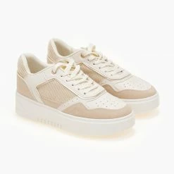 Το φθηνότερο 🔔 The Fashion Project 👟 Sneakers με Flatform σόλα - Μπεζ 👍 -Sneakers Κατάστημα sneakers me suede leptomereies 105687 un1g