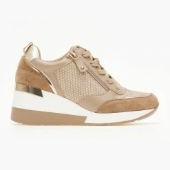 Sneakers Κατάστημα 12 Best Pirce 😀 The Fashion Project 👟 Sneakers Wedges με φερμουάρ - Πούρο 😍