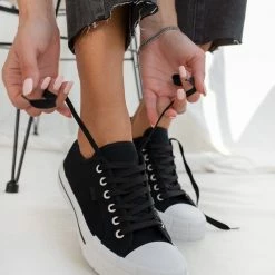 Το φθηνότερο 🥰 The Fashion Project 👟 Sneakers πάνινα - Μαύρο ❤️ 15 Το φθηνότερο 🥰 The Fashion Project 👟 Sneakers πάνινα - Μαύρο ❤️ -Sneakers Κατάστημα sneakers panina 99865 0cfa