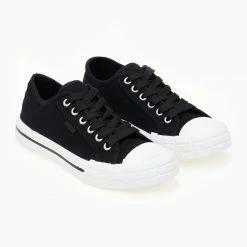 Το φθηνότερο 🥰 The Fashion Project 👟 Sneakers πάνινα - Μαύρο ❤️ 11 Το φθηνότερο 🥰 The Fashion Project 👟 Sneakers πάνινα - Μαύρο ❤️ -Sneakers Κατάστημα sneakers panina 99865 dynu