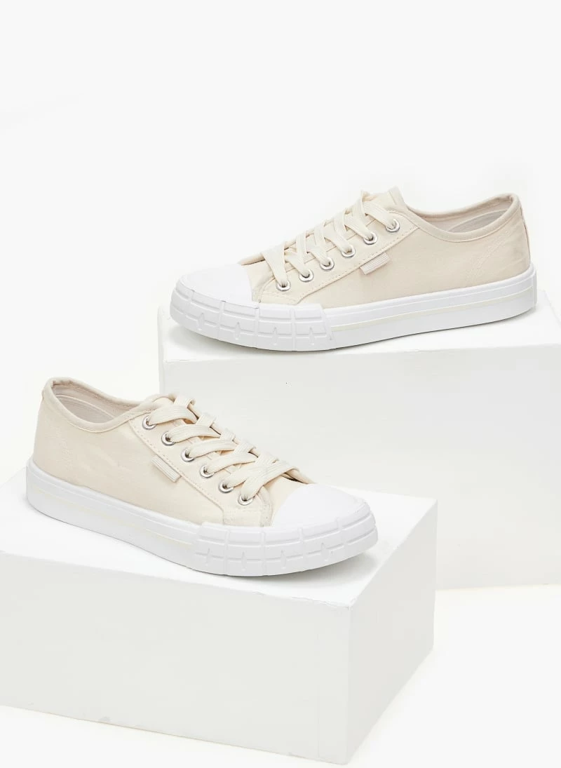 Πολύ καλή προσφορά 🧨 The Fashion Project 👟 Sneakers πάνινα - Μπεζ 🧨 7 Πολύ καλή προσφορά 🧨 The Fashion Project 👟 Sneakers πάνινα - Μπεζ 🧨 - Image 5