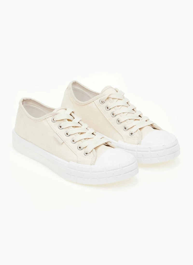 Πολύ καλή προσφορά 🧨 The Fashion Project 👟 Sneakers πάνινα - Μπεζ 🧨 8 Πολύ καλή προσφορά 🧨 The Fashion Project 👟 Sneakers πάνινα - Μπεζ 🧨 - Image 6