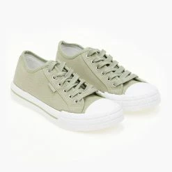 Συμφωνίες 🛒 The Fashion Project 👟 Sneakers πάνινα - Χακί 🎉 -Sneakers Κατάστημα sneakers panina 99867 kwn5