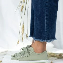 Συμφωνίες 🛒 The Fashion Project 👟 Sneakers πάνινα - Χακί 🎉 -Sneakers Κατάστημα sneakers panina 99867 my96