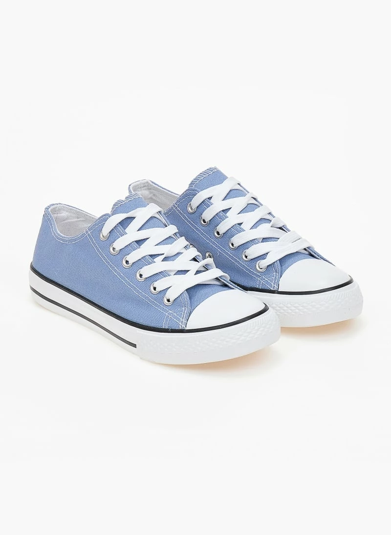 Προώθηση 🥰 The Fashion Project 👟 Sneakers πάνινα Basic με κορδόνια - Γαλάζιο 🥰 7 Προώθηση 🥰 The Fashion Project 👟 Sneakers πάνινα Basic με κορδόνια - Γαλάζιο 🥰 - Image 5