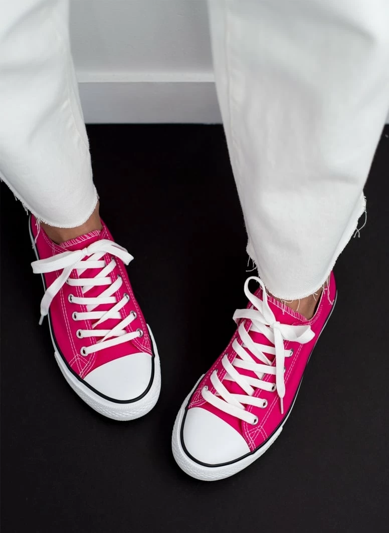 Κουπόνι 🧨 The Fashion Project 👟 Sneakers πάνινα Basic με κορδόνια - Φούξια ⭐ 3 Κουπόνι 🧨 The Fashion Project 👟 Sneakers πάνινα Basic με κορδόνια - Φούξια ⭐