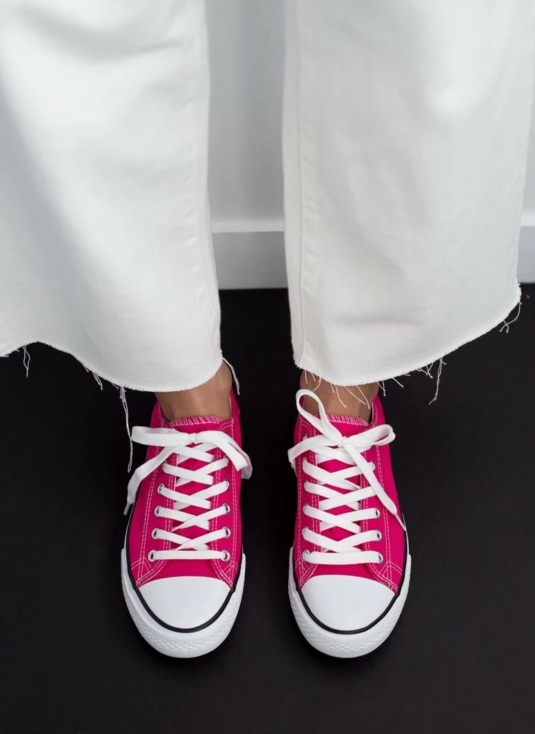 Κουπόνι 🧨 The Fashion Project 👟 Sneakers πάνινα Basic με κορδόνια - Φούξια ⭐ 9 Κουπόνι 🧨 The Fashion Project 👟 Sneakers πάνινα Basic με κορδόνια - Φούξια ⭐ - Image 7