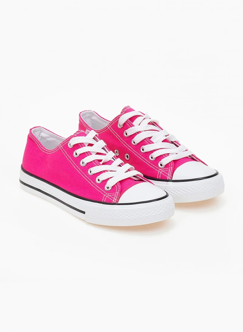 Κουπόνι 🧨 The Fashion Project 👟 Sneakers πάνινα Basic με κορδόνια - Φούξια ⭐ 7 Κουπόνι 🧨 The Fashion Project 👟 Sneakers πάνινα Basic με κορδόνια - Φούξια ⭐ - Image 5
