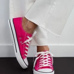 Κουπόνι 🧨 The Fashion Project 👟 Sneakers πάνινα Basic με κορδόνια - Φούξια ⭐ 12 Κουπόνι 🧨 The Fashion Project 👟 Sneakers πάνινα Basic με κορδόνια - Φούξια ⭐ -Sneakers Κατάστημα sneakers panina basic me kordonia 100863 pbi1