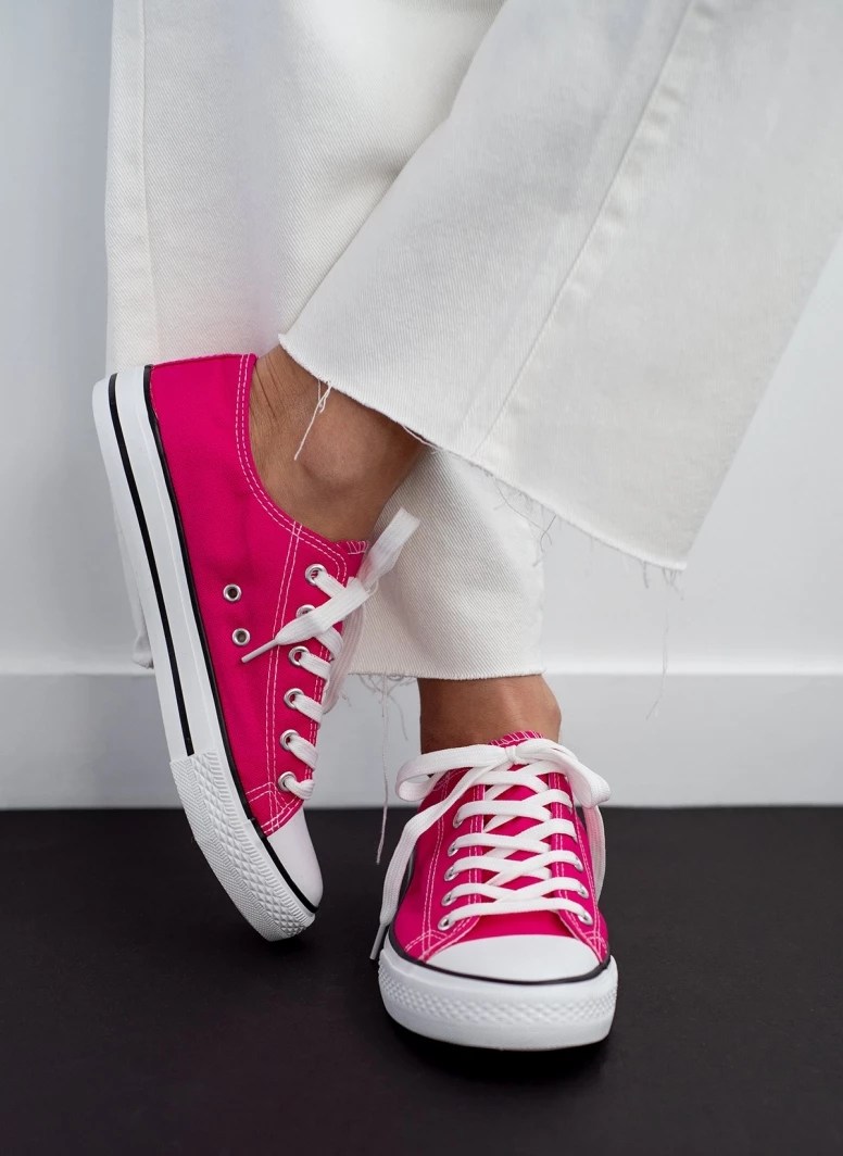 Κουπόνι 🧨 The Fashion Project 👟 Sneakers πάνινα Basic με κορδόνια - Φούξια ⭐ 6 Κουπόνι 🧨 The Fashion Project 👟 Sneakers πάνινα Basic με κορδόνια - Φούξια ⭐ - Image 4